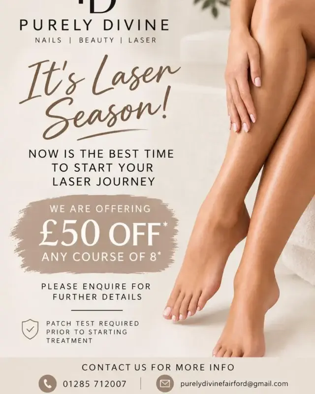 It’s laser season 🤩 

Get booked in and take advantage of this great offer! 💎